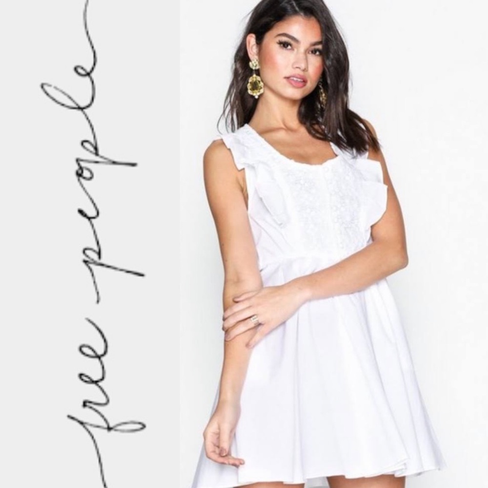 Free People Half Moon Mini Dress